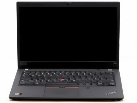 Lenovo ThinkPad T495 sülearvuti must täisvaade