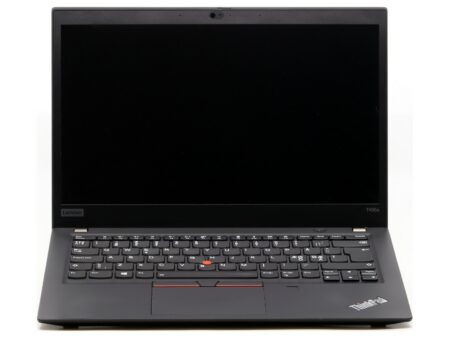 Lenovo ThinkPad T495s hall sülearvuti ees
