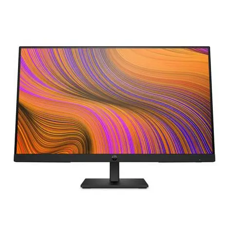 HP P24h G5 must professionaalse disaini monitor