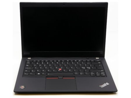 Lenovo ThinkPad T495 laptop black and white image