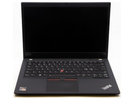 Lenovo ThinkPad T495 sülearvuti must avatud asend